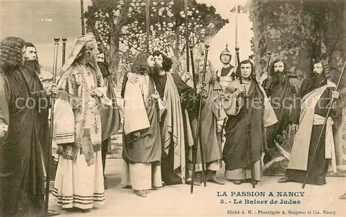 AK / Ansichtskarte Nancy_54 La Passion Le Baiser de Judas 
