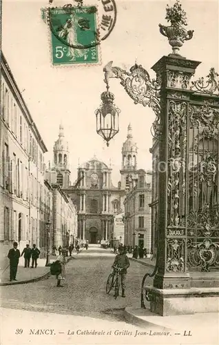 AK / Ansichtskarte Nancy_54 Cathedrale et Grilles Jean Lamour 