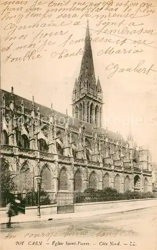 AK / Ansichtskarte Caen Eglise Saint Pierre Caen