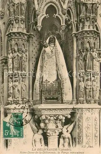 AK / Ansichtskarte La_Delivrande_14 Notre Dame de la Delivrande la vierge miraculeuse 