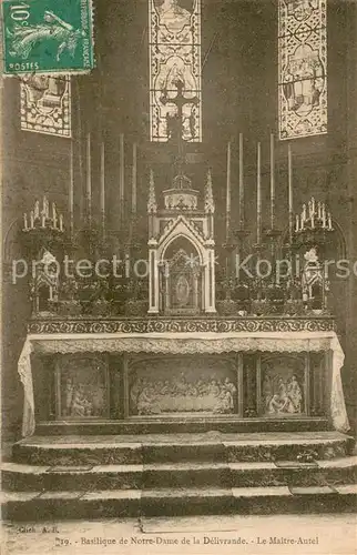 AK / Ansichtskarte La_Delivrande_14 Maitre Autel Basilique de Notre Dame 