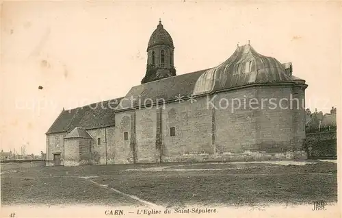 AK / Ansichtskarte Caen Eglise du Saint Sepulcre Caen