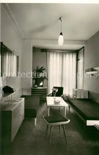 AK / Ansichtskarte Praha_Prahy_Prague Hotel Belvedere Hotelzimmer Praha_Prahy_Prague