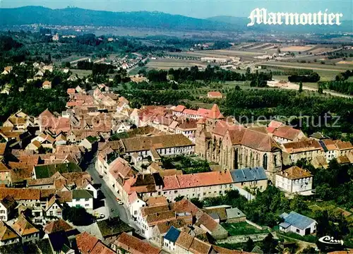 AK / Ansichtskarte Marmoutier Vue aerienne de lAbbatiale Marmoutier