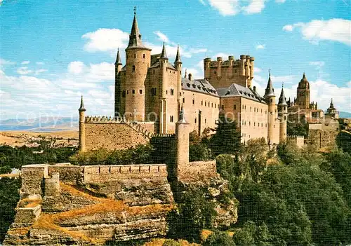 AK / Ansichtskarte Segovia_ES El Acazar 