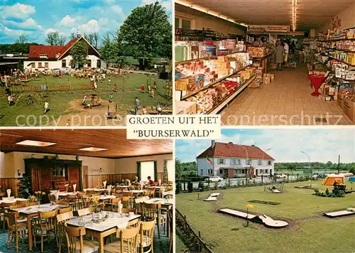 AK / Ansichtskarte Buurse Grens Buurse Supermarkt Restaurant Speeltuin Midgetgolf  Buurse