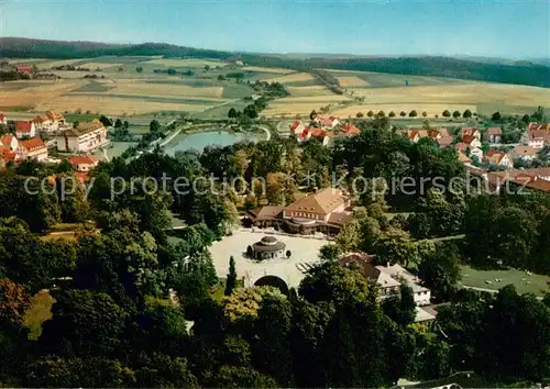 AK / Ansichtskarte Bad_Meinberg Moor und Kohlensaeure Heilbad Fliegeraufnahme Bad_Meinberg