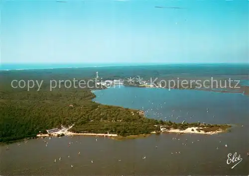 AK / Ansichtskarte Hourtin__Plage_33 Le Lac dHourtin et la plage de Piquerot 