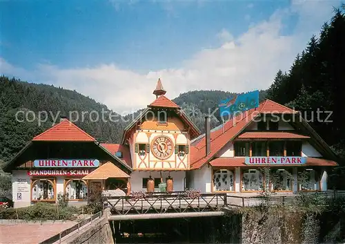 AK / Ansichtskarte Triberg Eble Uhren Park Triberg