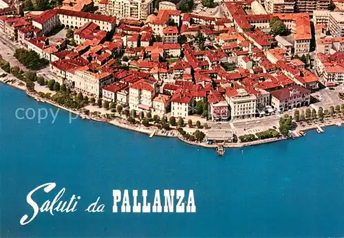 AK / Ansichtskarte Pallanza_Italia Fliegeraufnahme 