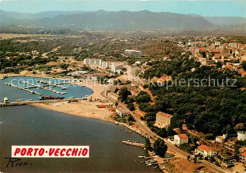 AK / Ansichtskarte Porto Vecchio Le Port Fliegeraufnahme Porto Vecchio