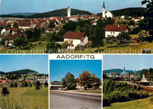 AK / Ansichtskarte Aadorf_TG Panorama Teilansichten 