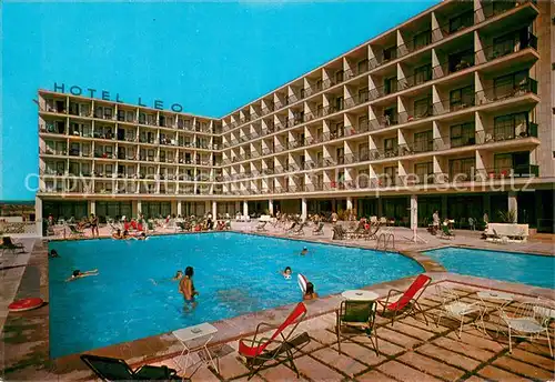 AK / Ansichtskarte Can_Pastilla_Palma_de_Mallorca Hotel Leo Pool Can_Pastilla
