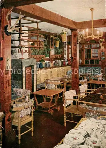 AK / Ansichtskarte Sasbachwalden Gaststuben des Sternenwirtshaus Hohritt Sasbachwalden