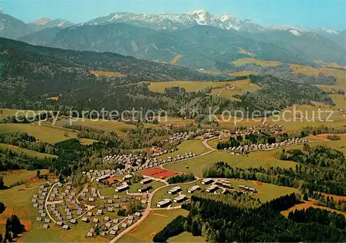 AK / Ansichtskarte Siegsdorf_Oberbayern Ferienpark Vorauf Fliegeraufnahme Siegsdorf Oberbayern