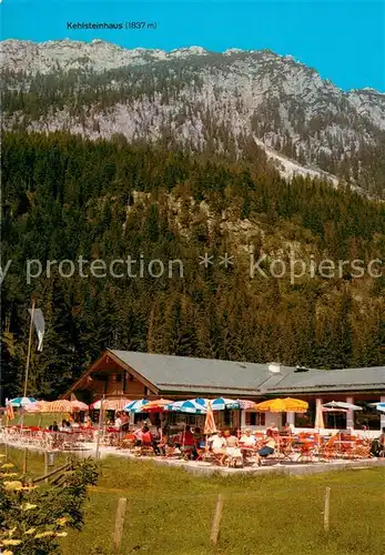 AK / Ansichtskarte Berchtesgaden Scharitzkehlalm mit Kehlstein Berchtesgaden