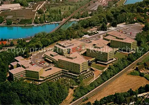 AK / Ansichtskarte Kettwig Fachklinik Rhein Ruhr Fliegeraufnahme Kettwig