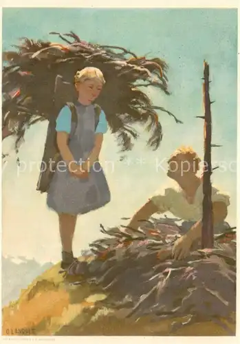AK / Ansichtskarte Bundesfeier_Schweiz 1935 Fuer die Foerderung des freiwilligen Arbeitsdinstes 
