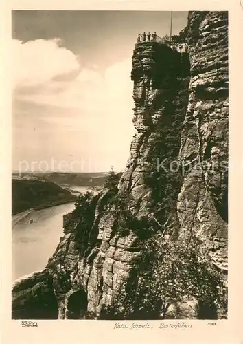 AK / Ansichtskarte Foto_Hahn_Nr. Nr.3181 Saechs.Schweiz Basteifelsen Foto_Hahn_Nr.