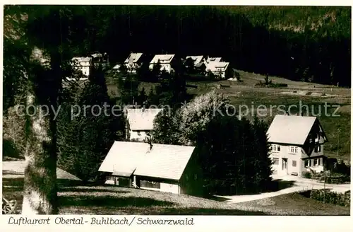 AK / Ansichtskarte Buhlbach_Obertal Teilansicht Buhlbach Obertal