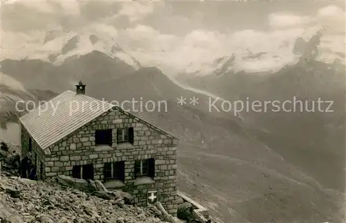 AK / Ansichtskarte Zermatt_VS Zinalrothornhuette Zermatt_VS