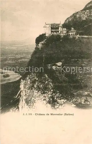 AK / Ansichtskarte Saleve_Le_Haute Savoie_74 Chateau de Monnetier 