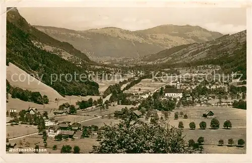 AK / Ansichtskarte Wolfenschiessen Panorama Wolfenschiessen