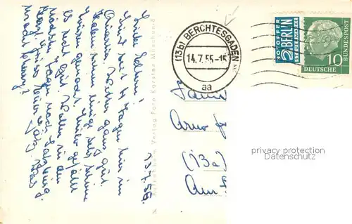 AK / Ansichtskarte Berchtesgaden Haus Friedrichsruhe Berchtesgaden