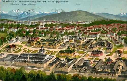 AK / Ansichtskarte Bern_BE Schweizerische Landesausstellung Bern 1914  Bern_BE