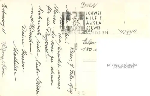 AK / Ansichtskarte Bern_BE Wohnhaus Bern_BE