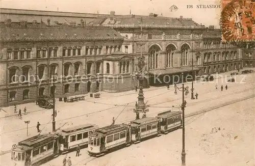 AK / Ansichtskarte Strassenbahn Strassbourg 