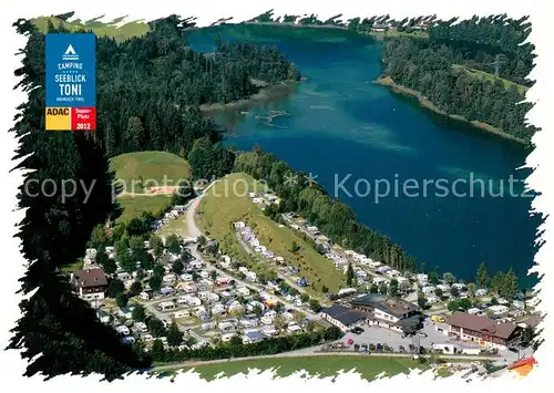 AK / Ansichtskarte Kramsach Camping Seeblick Fliegeraufnahme Kramsach