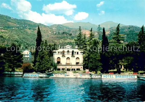 AK / Ansichtskarte Gardone_Riviera_di_Garda Hotel Barbarano Dependance 