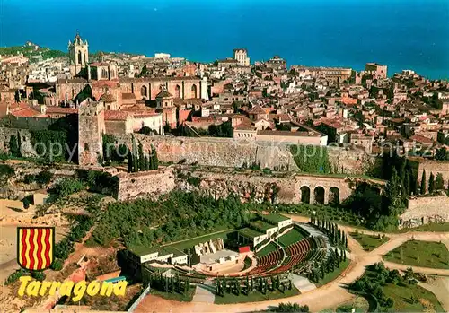AK / Ansichtskarte Tarragona_ES Vista parcial aereo 