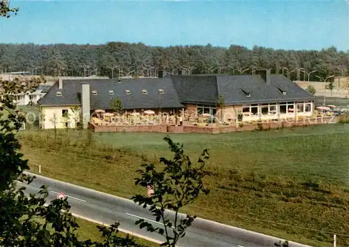 AK / Ansichtskarte Rohrbrunn Autobahn Rasthaus im Spessart Motel Rohrbrunn