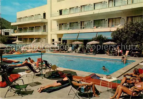 AK / Ansichtskarte Paguera_Mallorca_Islas_Baleares_ES Hotel Gaya Pool 