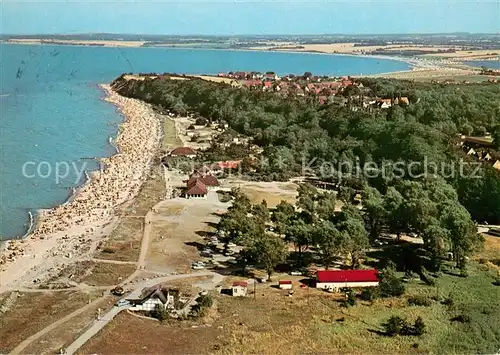 AK / Ansichtskarte Hohwacht_Ostseebad Fliegeraufnahme Hohwacht_Ostseebad