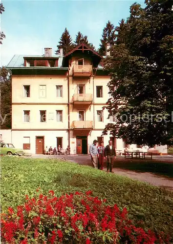 AK / Ansichtskarte Sedmihorky_Zotavovna_ROH_SK Erholungsheim der Revolutionaeren Gewerkschaftsbewegung Podhaj 