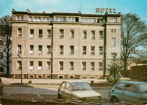 AK / Ansichtskarte Slupsk_Stolp_PL Hotel Zamkowy 