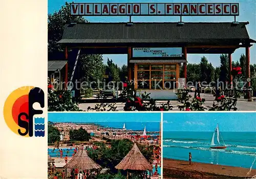 AK / Ansichtskarte Caorle_Venezia Camping Villaggio S Francesco Porto S Margherita Caorle_Venezia