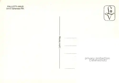 AK / Ansichtskarte Vallendar Pallotti Haus Vallendar