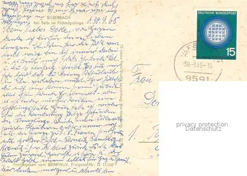 AK / Ansichtskarte Silberbach_Eger Fliegeraufnahme Silberbach Eger