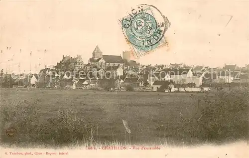 AK / Ansichtskarte Chatillon_61 sur Indre Vue d ensemble 