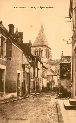 AK / Ansichtskarte Chateauroux_36_Indre Eglise St Martial 