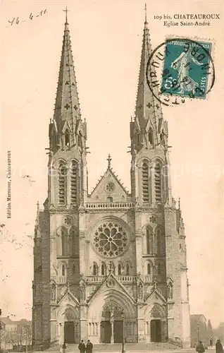 AK / Ansichtskarte Chateauroux_36_Indre Eglise Saint Andre 