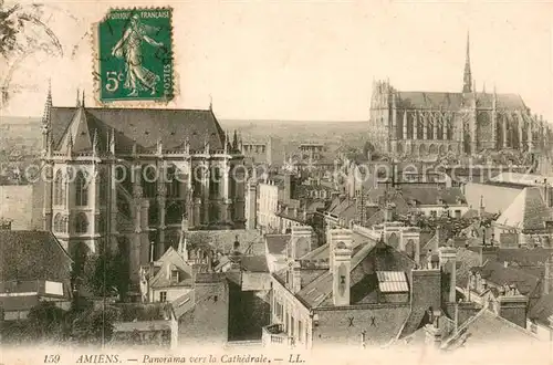 AK / Ansichtskarte Amiens_80 Panorama vers la Cathedrale 