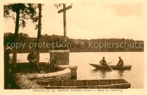 AK / Ansichtskarte Grande_Trappe Etang de Chaumont 