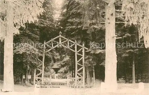 AK / Ansichtskarte Belleme_61 La Herse   L Entree 