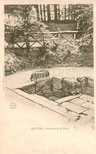 AK / Ansichtskarte Belleme_61 Fontaine de la Herse 
