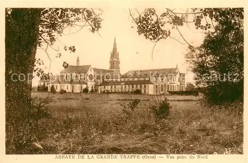 AK / Ansichtskarte Abbaye_de_la_Grande_Trappe_Soligny la Trappe_61 Vue prise du Nord 